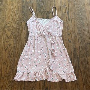 Floral Pink Camisole Summer Dress